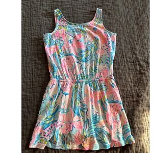 Lilly Pulitzer Sundari Romper Girls Size M Multicolor Sleeveless Casual